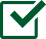 チェックマークのアイコン